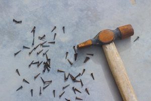 what to do if you find a nail in your tire